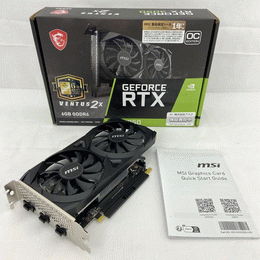 MSI 〔中古〕GEFORCE RTX 3050 VENTUS 2X E 6G（中古保証1ヶ月間