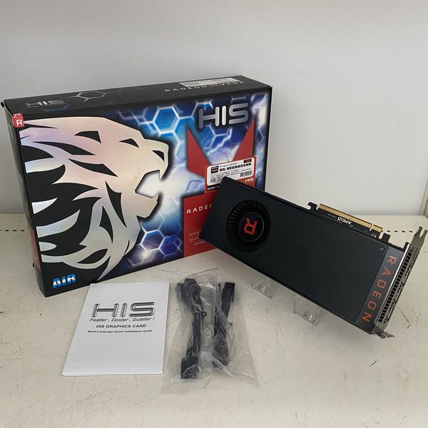 HIS 〔中古〕Radeon RX Vega 64 AIR Black 8GB HS-VEGR8SSNR（中古保証