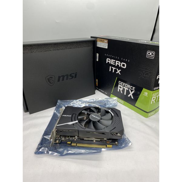 MSI 〔中古〕GeForce RTX3060 AERO ITX 12G OC（中古保証1ヶ月間