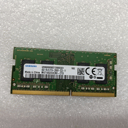 SAMSUNG 〔中古〕ノートPC用 DDR4 2666 4GB SPD（中古保証1ヶ月間