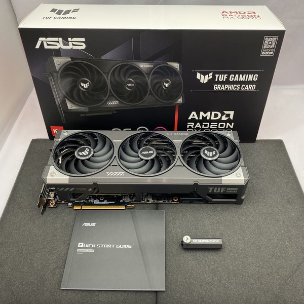 ASUS 〔中古〕TUF-RX9070-O16G-GAMING（中古保証1ヶ月間） | パソコン