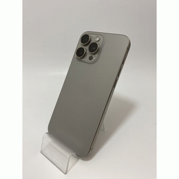 APPLE 〔中古〕iPhone15 Pro Max 256GB MU6R3J/A NaturalTitanium 国内 