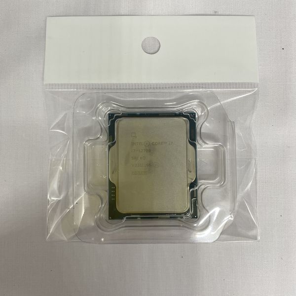 Intel 〔中古〕インテル® Core™ i7-12700 プロセッサー Bulk（中古保証