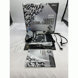 ASRock　B550M Steel Legend　中古品 ASRock 〔中古〕B550M Steel Legend（中古保証1ヶ月間） | パソコン