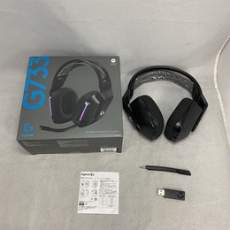 ロジクール　ゲーミングヘッドホン　中古美品　M70912-2 ロジクール 〔中古〕ワイヤレスゲーミングヘッドセット G735WL（中古