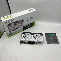 ASUS 〔中古〕GeForce RTX4060 DUAL-RTX4060-O8G-WHITE（中古保証1ヶ月