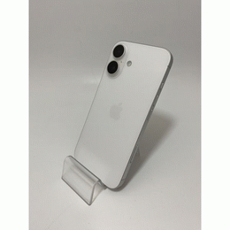 APPLE 〔中古〕iPhone16 128GB ホワイト MYDR3J/A SIMフリー（中古1