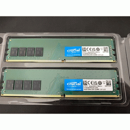 Crucial 〔中古〕デスクトップPC用 DDR4 3200 16GB 2枚組 SPD（中古