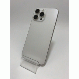 APPLE 〔中古〕iPhone15ProMax 256GB ホワイトチタニウム MU6Q3J/A SIM