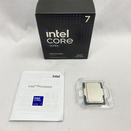 Intel Core i7 265K Unlocked CPU中古 中古Core Ultra 7 プロセッサー (intel CPU) | パソコン工房【公式通販】