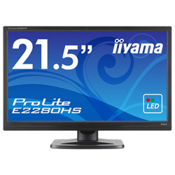 【クリックで詳細表示】ProLite E2280HS E2280HS-B1 [21.5インチ マーベルブラック]