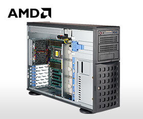 UT-AS03 | AMD EPYC™ 7F52を2基搭載するハイエンドワークステーション