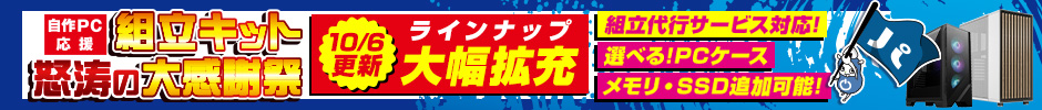 組立キット怒涛の大感謝祭
