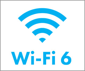 最新のWi-Fi6に対応