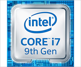 新世代CPU Core i7 9750H搭載