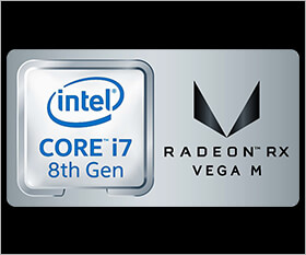 第8世代インテル® Core™ i7-8809G / Core™ i7-8705G 搭載