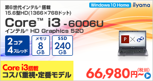 STYLE-15HP032-i3-DES [Windows 10 Home]66980