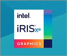 インテル Iris Xe グラフィックス搭載