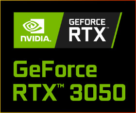 リアルタイムレイトレーシングをエントリークラスにもたらす GeForce RTX™ 3050