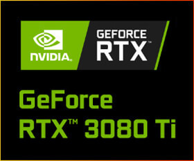 ビデオメモリ周りを強化したGeForce RTX™ 3080 Ti 
