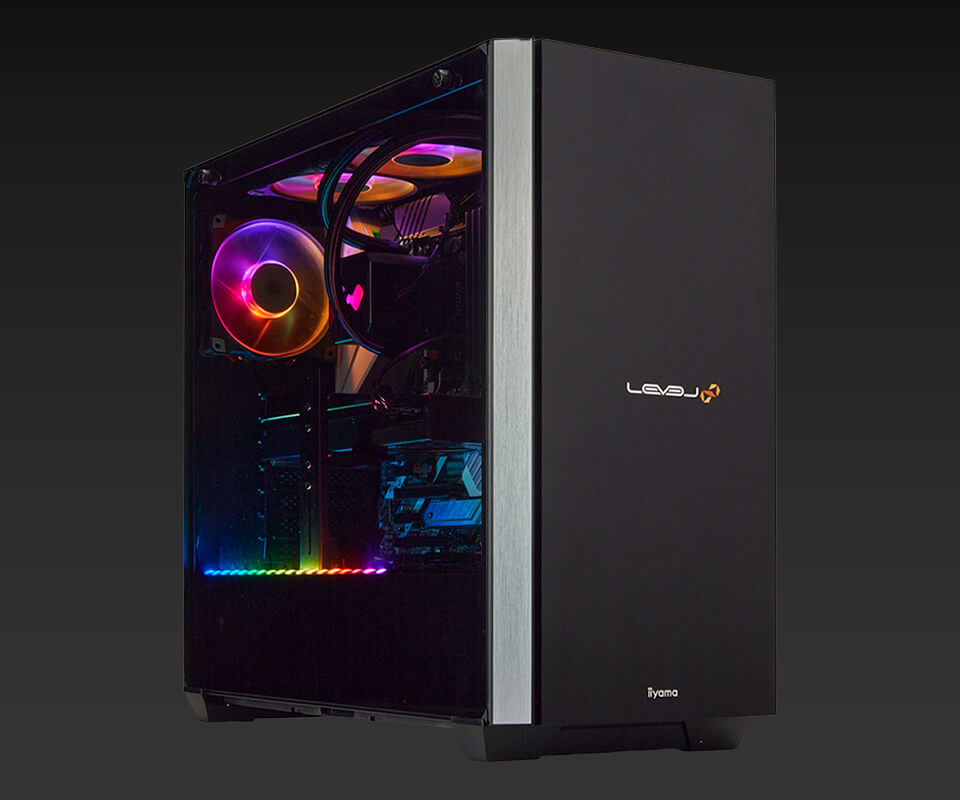 ハイエンドパーツ搭載 LEVEL∞ RGB Build発売開始!