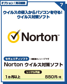 Norton ウイルス対策ソフト