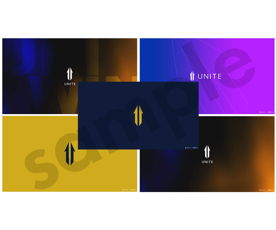 Team UNITEオリジナル壁紙