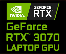 NVIDIA® GeForce RTX™ 3070搭載