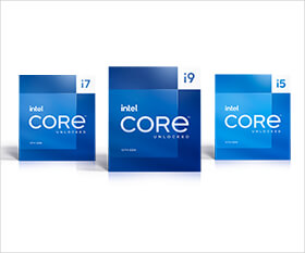 パワフルなデスクトップ向けインテル® Core™ プロセッサーを搭載