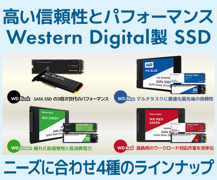 ウエスタンデジ SSD-