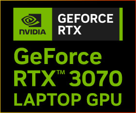 NVIDIA® GeForce RTX™ 3070搭載