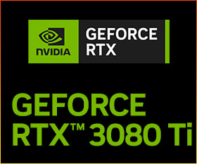 ビデオメモリ周りを強化したGeForce RTX™ 3080 Ti 