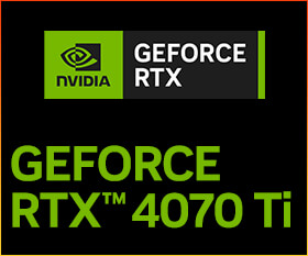 電力効率が約2倍向上したGeForce RTX™ 4070 Ti