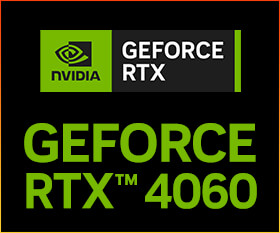 最大2倍の電力効率となるGeForce RTX™ 4060