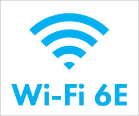 無線LAN規格 Wi-Fi 6E 搭載