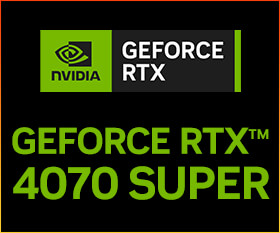 CUDAコア数を増強したGeForce RTX™ 4070 SUPER