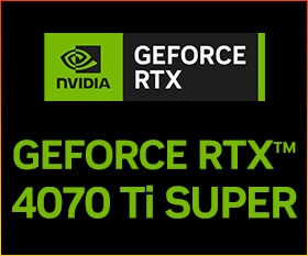 CUDAコア数を増強したGeForce RTX™ 4070 Ti SUPER