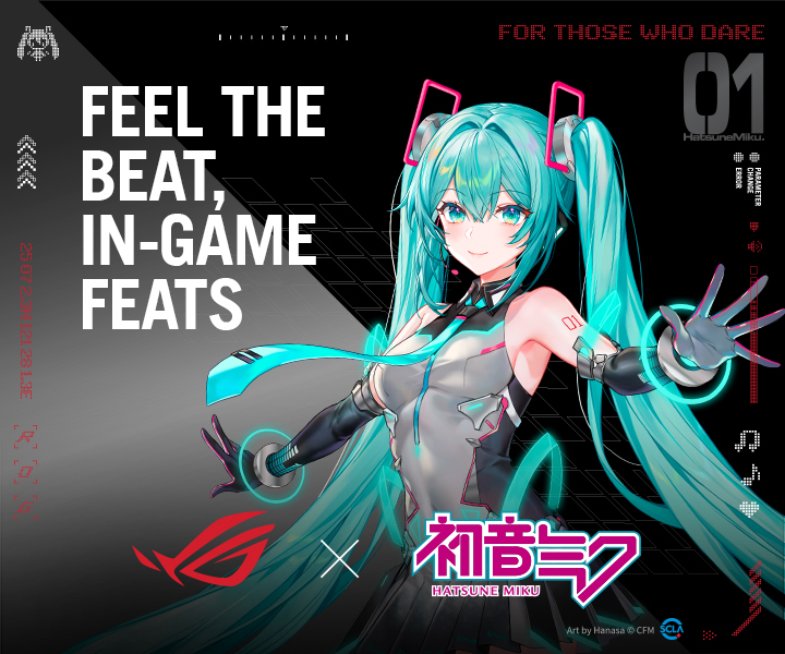 ROG×初音ミク コラボレーション製品
