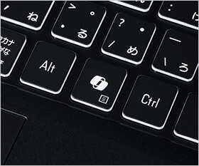 Copilotキー搭載キーボードを採用