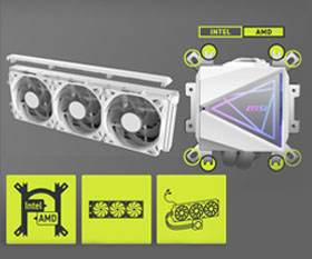Intel & AMD 共用ブラケット