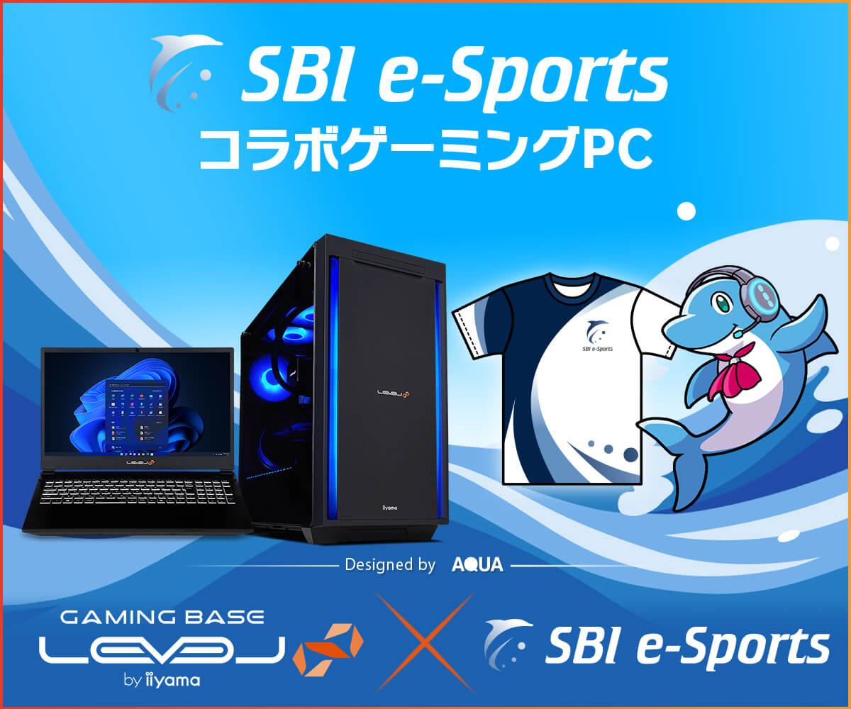 プロゲーミングチーム SBI e-Sports コラボゲーミングPC | パソコン