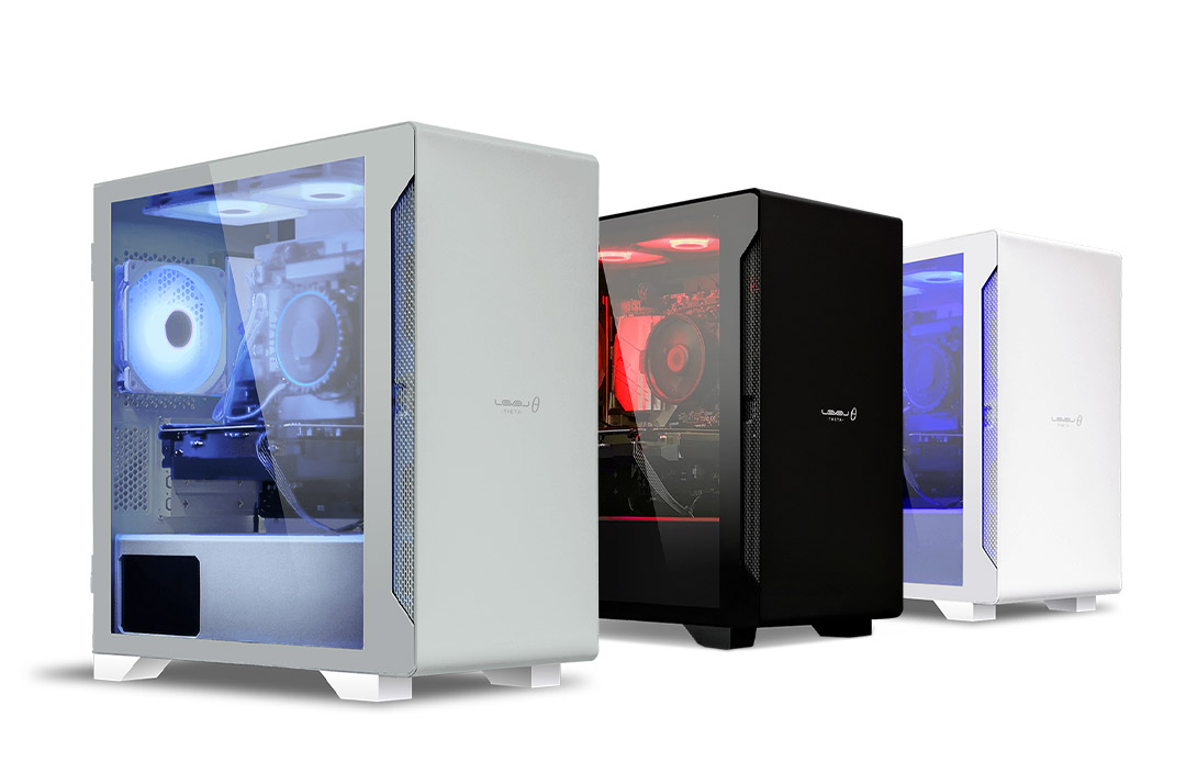 ブラック、ホワイト、2色のPCケースカラーをラインナップ