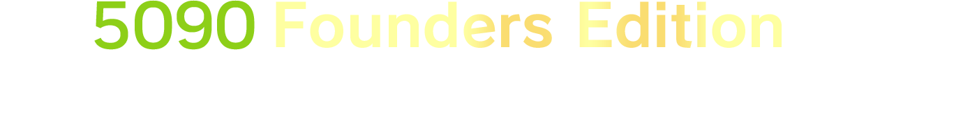 GeForce RTX 5090 Founders Edition搭載PC ラインナップ
